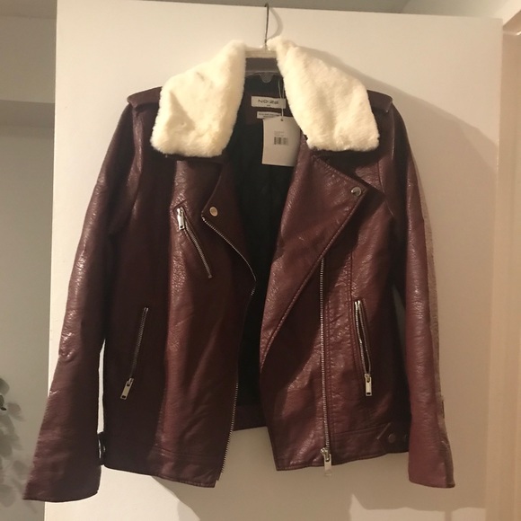 NWT Noize Original Vegan Leather Jacket - Picture 1 of 5